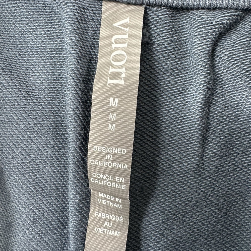 Vuori Mens Shorts Blue Vintage  7" Sz M Greyhound Drawstrings V3095 - Picture 3 of 5